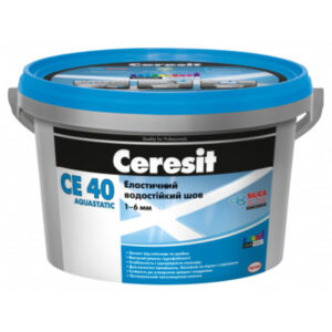 CE 40/2 кг Aquastatic Еластичний водостійкий кольоровий шов до 6 мм синій 83