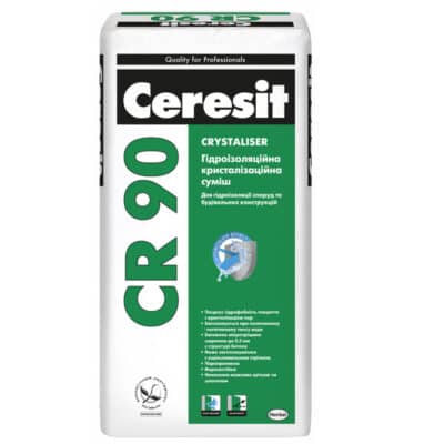 CR 90/25 кг Гідроізоляційна суміш Crystaliser